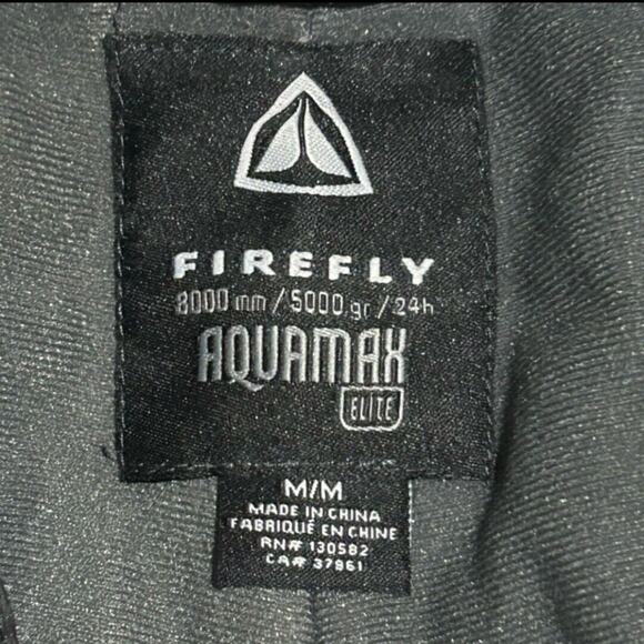 Firefly Aquamax Elite Ski Pants Onyx Charcoal Youth's Size M 8000mm 5000gr 24hs - Picture 7 of 8